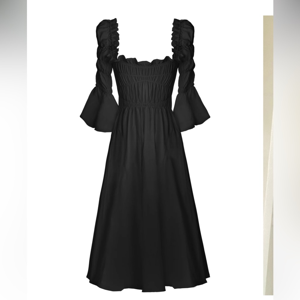 Georgia Hardinge - Free people style 
Astra Dress Puff Sleeve dress